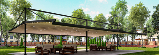 model-pergola
